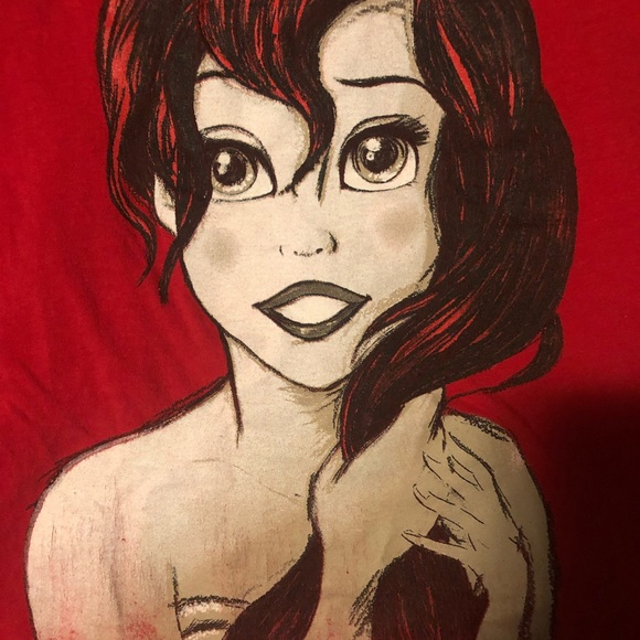 Disney Tops - The Little Mermaid 🧜‍♀️DISNEYLAND Tank top • SIze xl